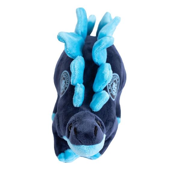 Manchester City FC Stegosaurus Plush Toy / Navy/Sky Blue - Picture 2 of 3